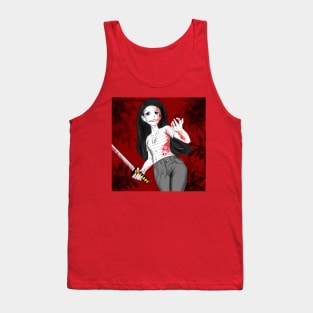 lola the katana samurai againts patriarchy Tank Top